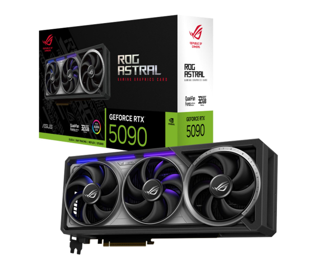 ASUS GeForce RTX 5090 ROG Astral 32GB GDDR7 DLSS4 - 1311314 - zdjęcie
